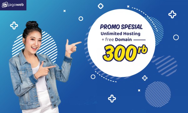 Promo Ceria Juli, Hosting Unlimited Gratis Domain!