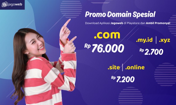 Juli Ceria, Promo Domain .com MURAH!!