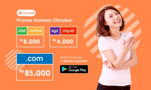 Promo Domain Murah Bulan Oktober !