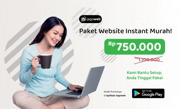 Promo Website Instan Akhir Tahun, Hingga 50%!!