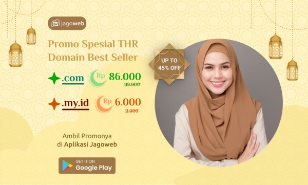 Promo Domain Spesial THR