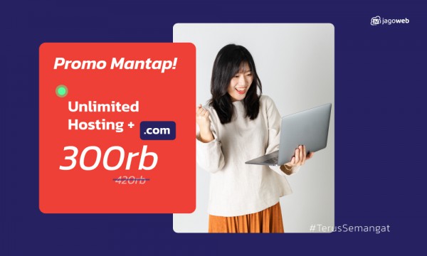 Promo Hosting Unlimited Mantap Spesial Kemerdekaan