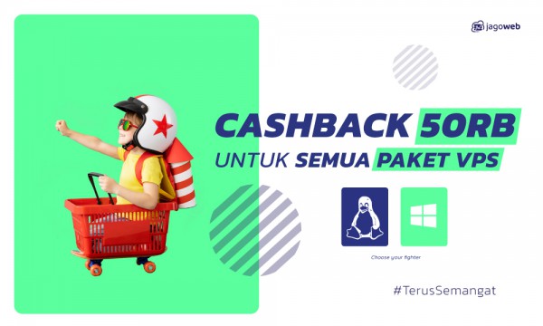 Promo VPS Spesial Kemerdekaan CASHBACK 50K!