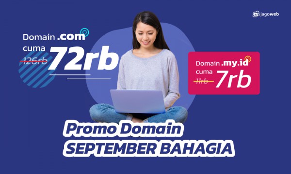 Promo Domain September Bahagia