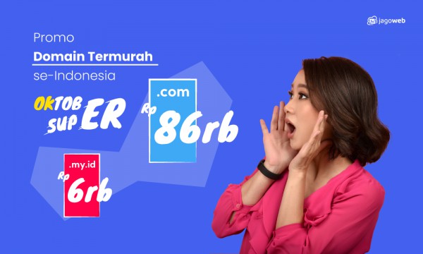 Oktober Super, Promo Domain Termurah Se-Indonesia
