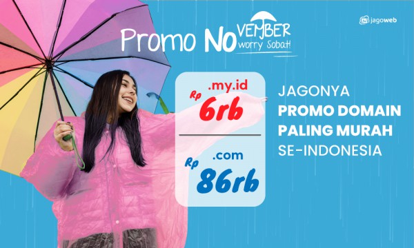 Promo Domain Bulan November