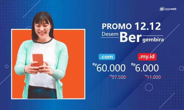 Promo 12.12 | Promo Domain Diskon Hingga 40%