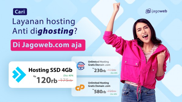 Promo Hosting Murah Jagoweb!! DISKON 40%