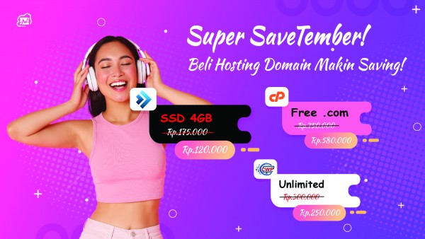 Super SaveTember Promo Hosting Domain