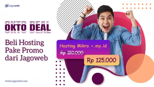 OKTO DEAL Promo Hosting dari Jagoweb