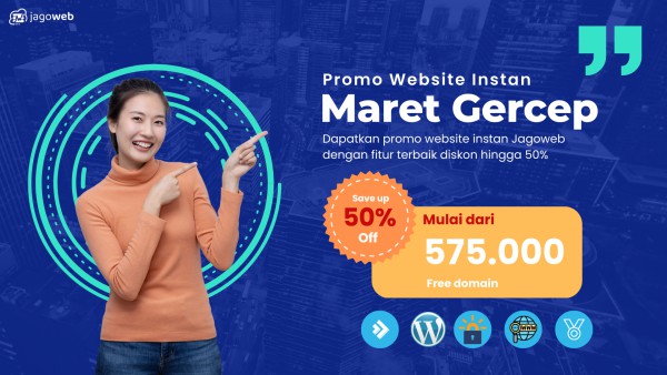 Promo Website Instan Maret Gercep