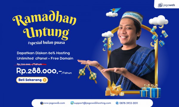 Promo Hosting Spesial Ramadan Untung