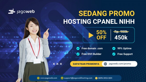 Sedang Promo Hosting cPanel Nihh