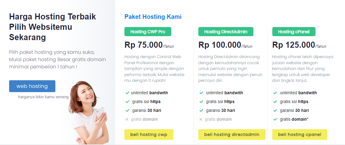 web hosting murah