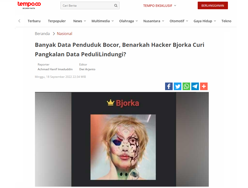 Kasus Hack Terpopuler di Indonesia