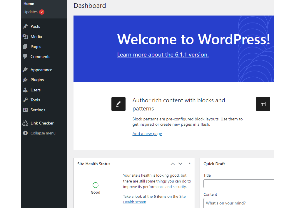 install Wordpress dari Panel Hosting