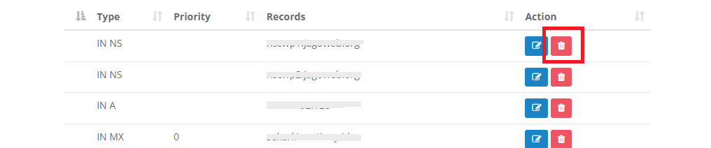 Cara Menghapus DNS Record di CWP