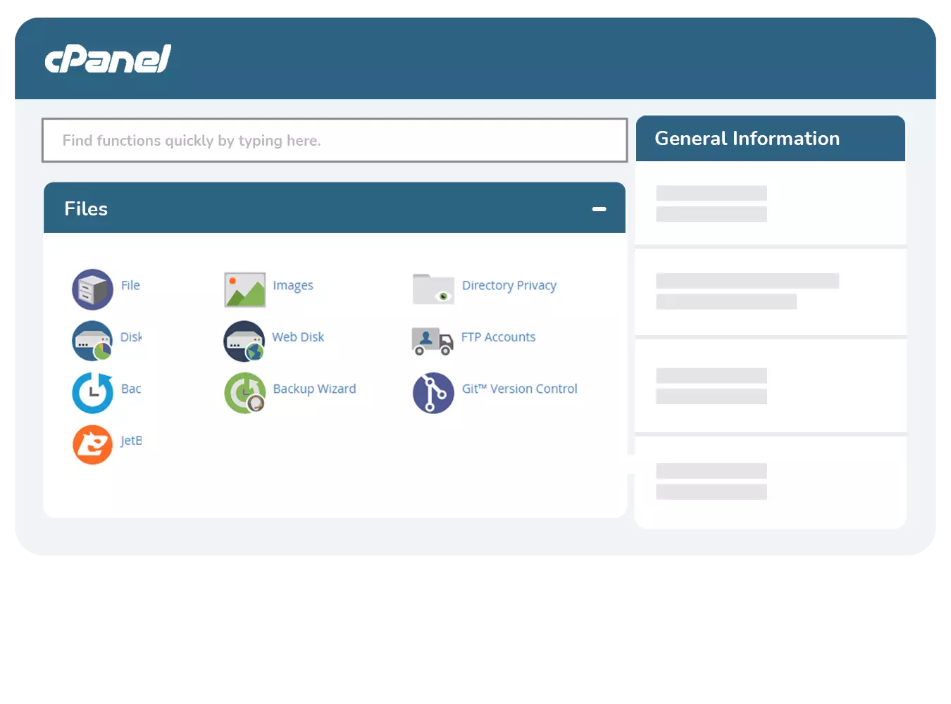 cpanel kontrol panel hosting