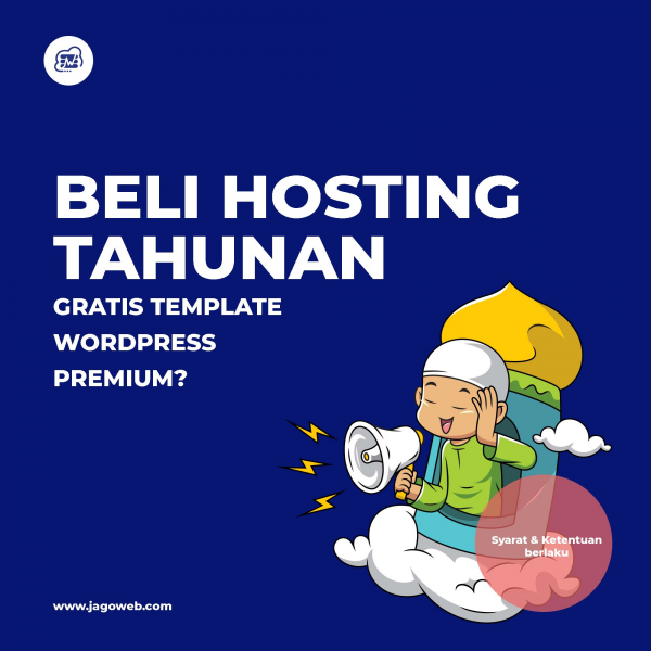 Promo Berkah Ramadhan : Beli Hosting Free Template Website Premium