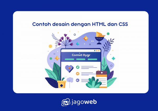 Contoh desain web sederhana dengan HTML dan CSS untuk pemula