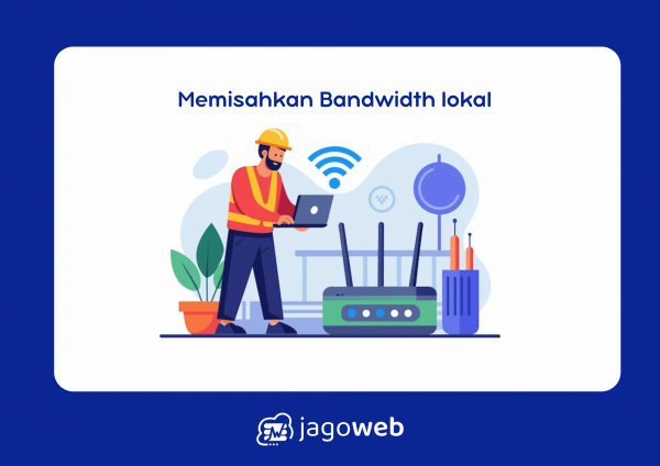 Memisahkan Bandwidth lokal dan internasional Mikrotik BGP: panduan konfigurasi