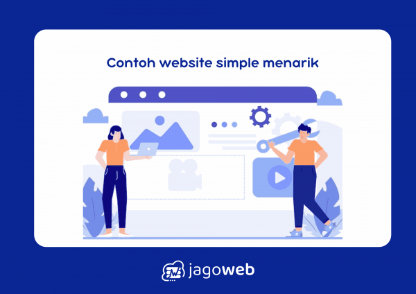 Contoh website simple menarik untuk semua bisnis