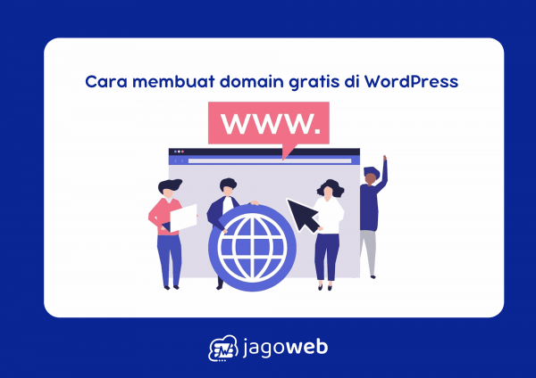 Cara membuat domain gratis di WordPress untuk pemula