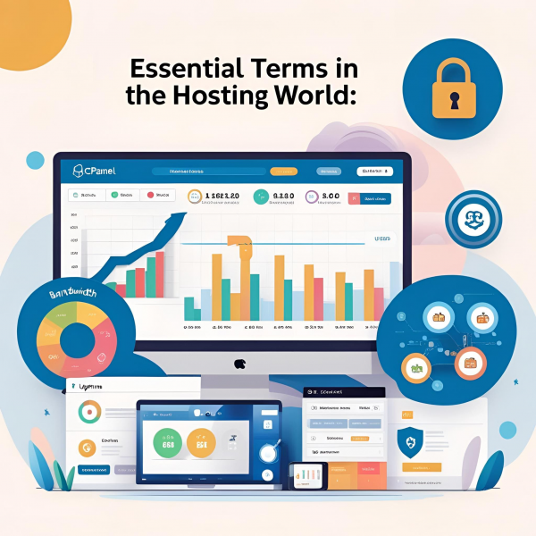 Istilah Penting di Dunia Hosting: Bandwidth, Uptime, cPanel, SSL