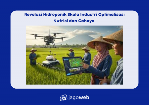 Revolusi Hidroponik Skala Industri Optimalisasi Nutrisi dan Cahaya