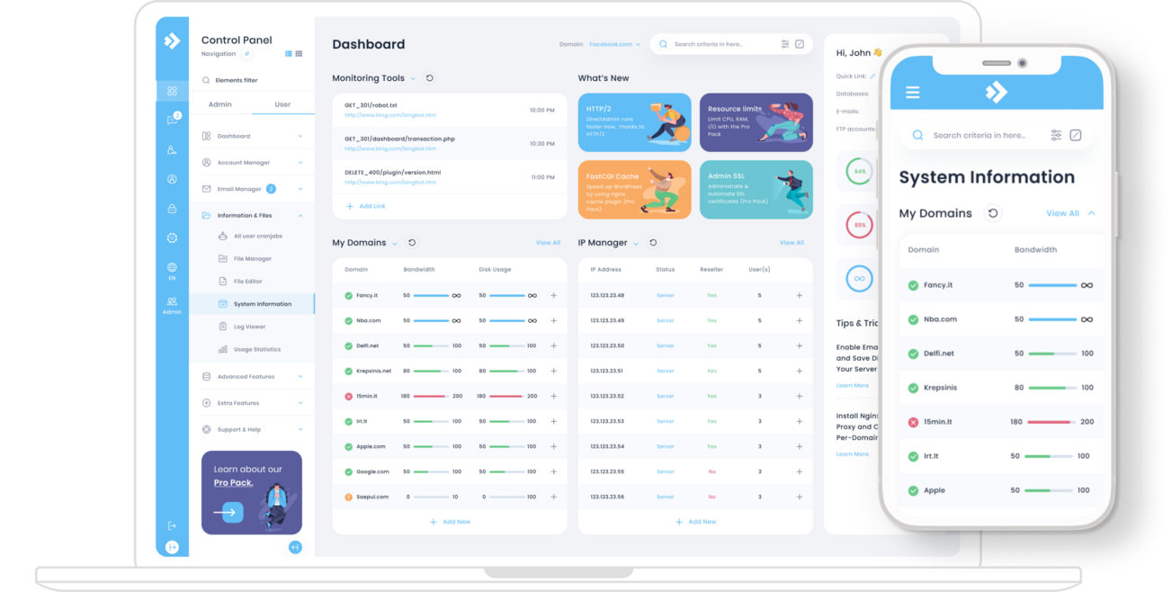 cpanel kontrol panel hosting