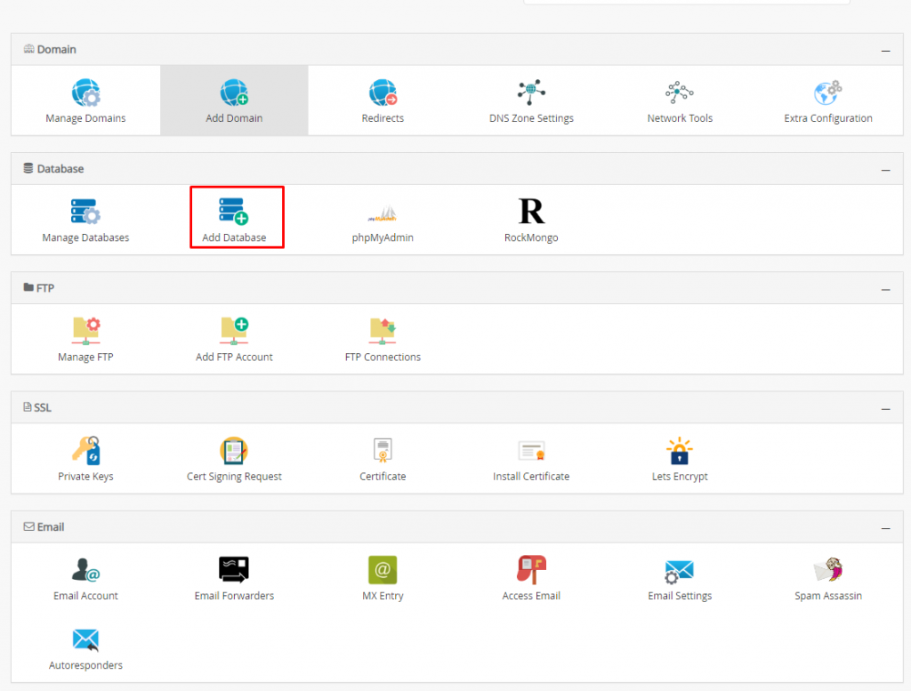 Cara Create Database Mysql