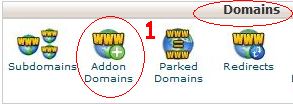 cara add on domain cpanel 1