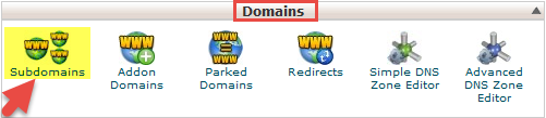 tutorial subdomain