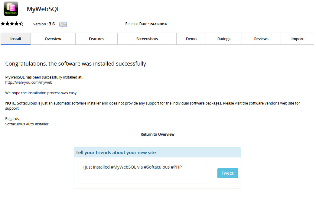myweb 3