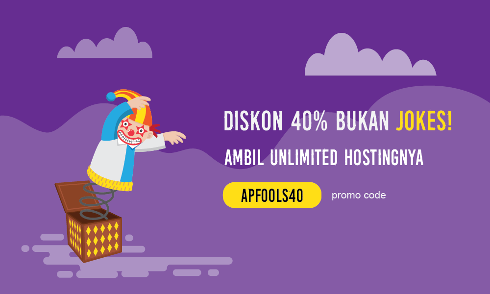 Kejutan Promo Jagoweb Paket Hosting Unlimited, Di Bulan April