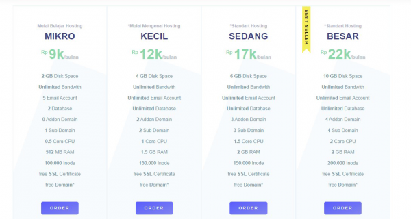 Layanan Hosting Murah Untuk Website Anda